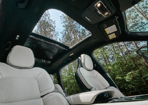 The front seats of a 2027 Lincoln Aviator® Black Label™ SUV | Friendly Lincoln in Monroe MI