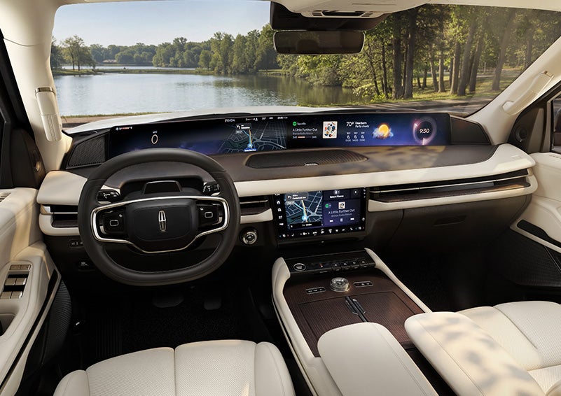 The Afterglow interior is shown in a 2027 Lincoln Navigator® SUV.