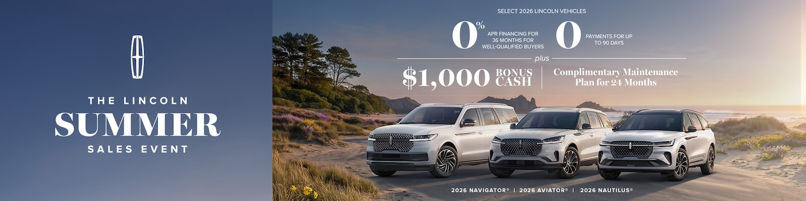 Lincoln Summer Sales Event at Friendly Lincoln in Monroe MI